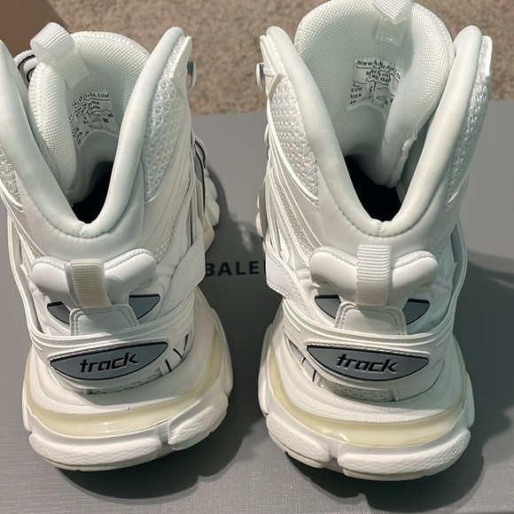 Balenciaga Track Hike Sneakers in White - Picture 5 of 9